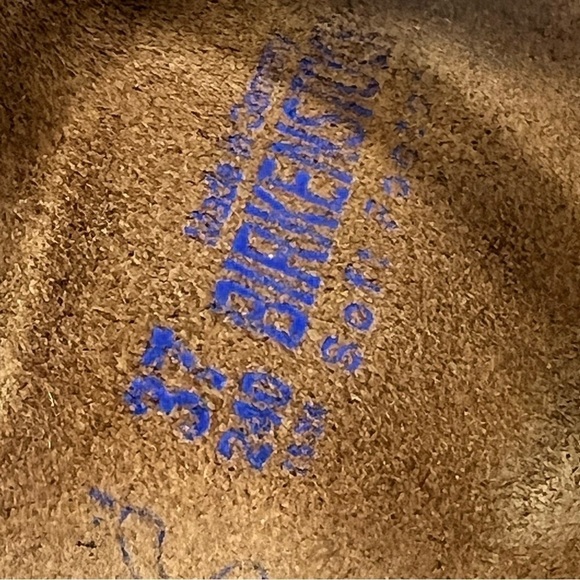 BIRKENSTOCK GIZEH Soft Footbed Silver Sparkle Thong Sandals Women's 37 US 6-6.5 - Picture 16 of 16